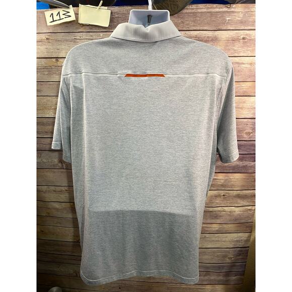 Nike Florida Gators Polo Shirt Mens XXL Gray Embroidered Logo Performance - Picture 2 of 9